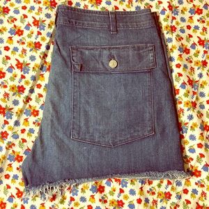 HUDSON  denim “Military Short” EUC size 30